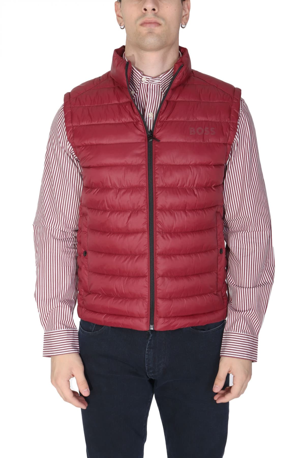 Men's Vests Boss Ecru