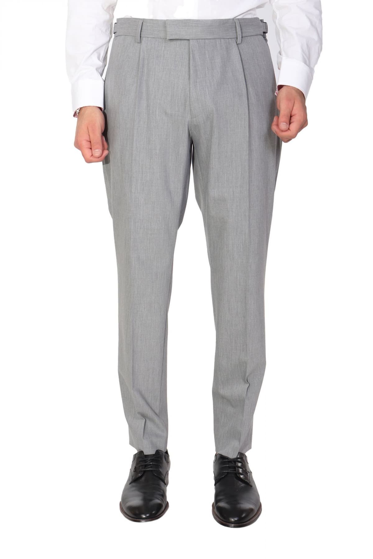 BOSS ΠΑΝΤΕΛΟΝΙ CHINO RELAXED FIT P-PAGE-PL-DTL-243 ΓΚΡΙ