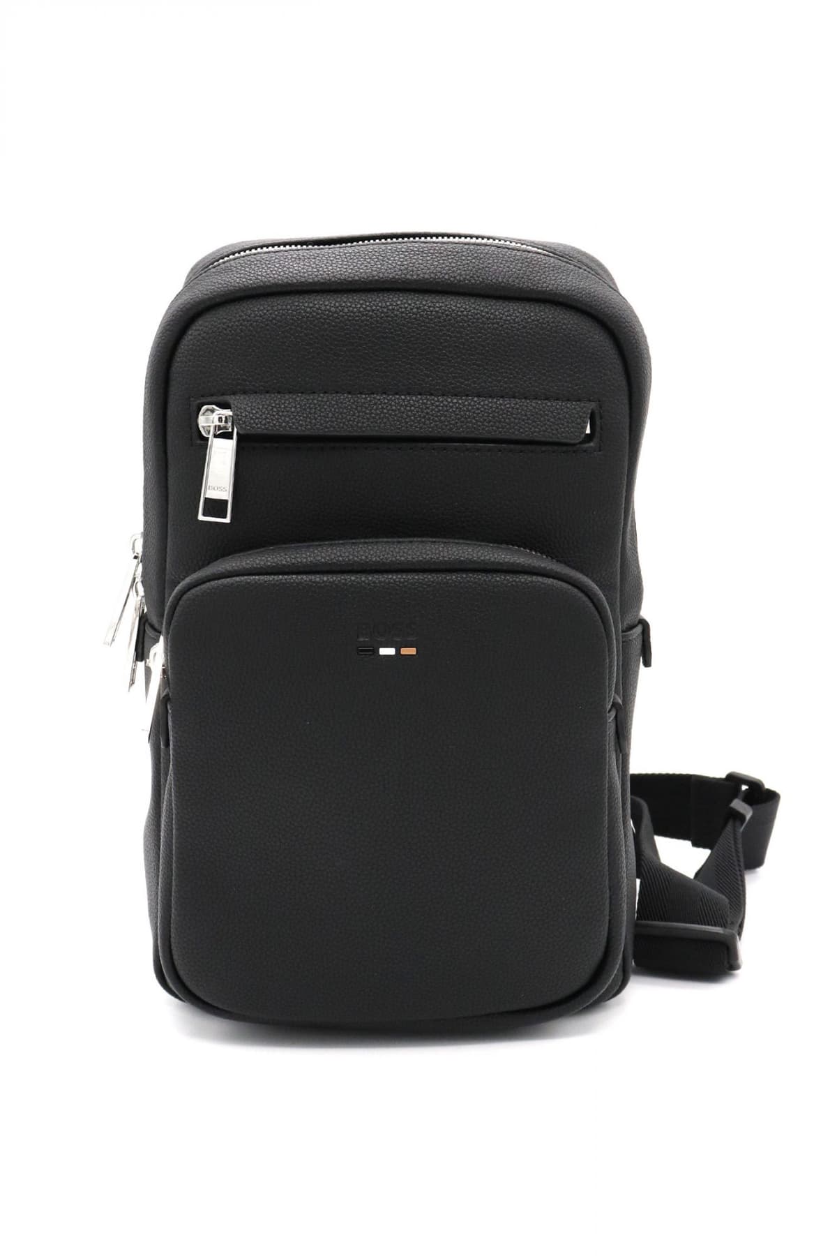 BOSS ΤΣΑΝΤΑΚΙ BACKPACK RAY MONOSTRAP ΜΑΥΡΟ
