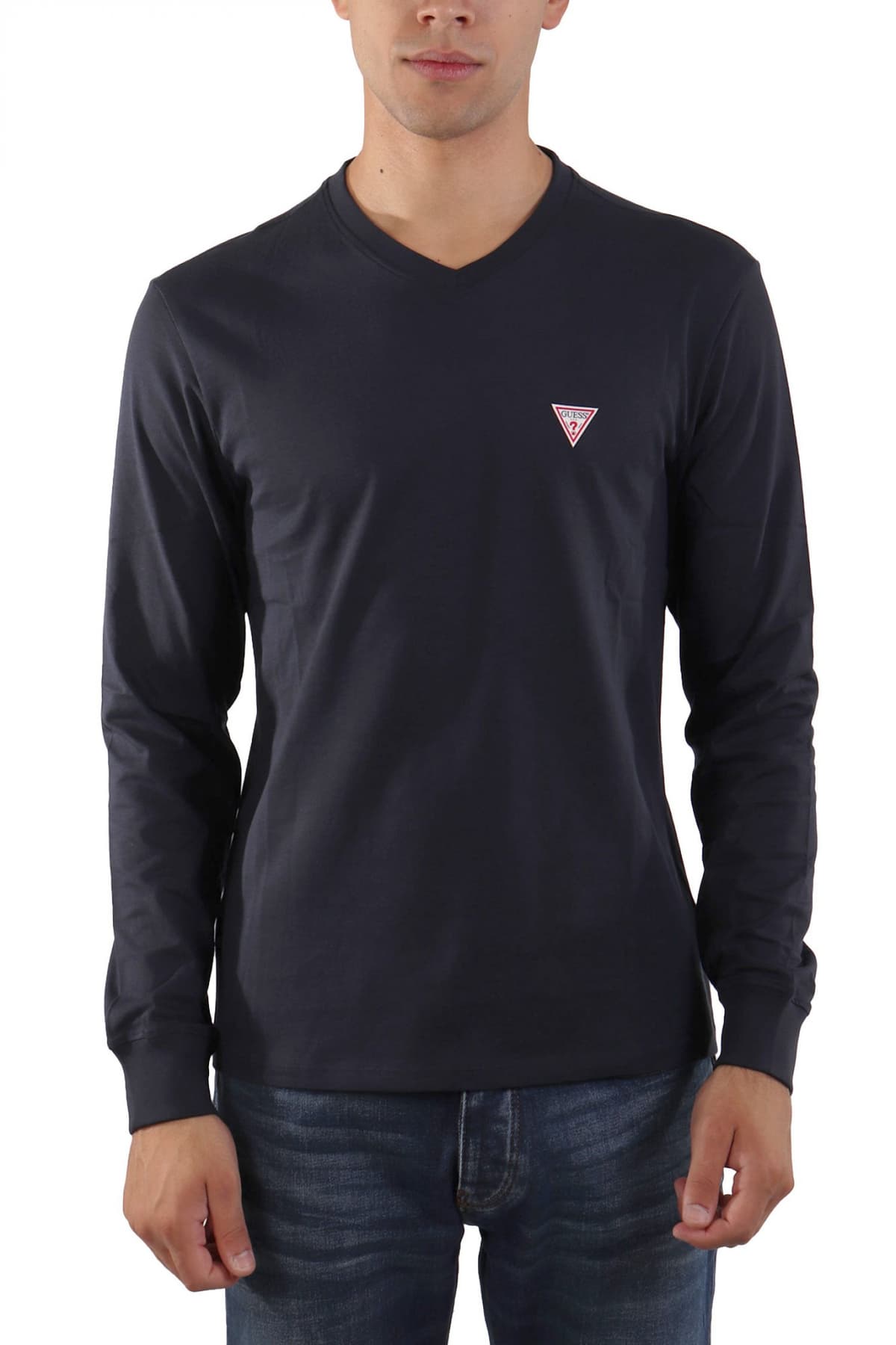 Men's T-Shirts Guess Jeans Black