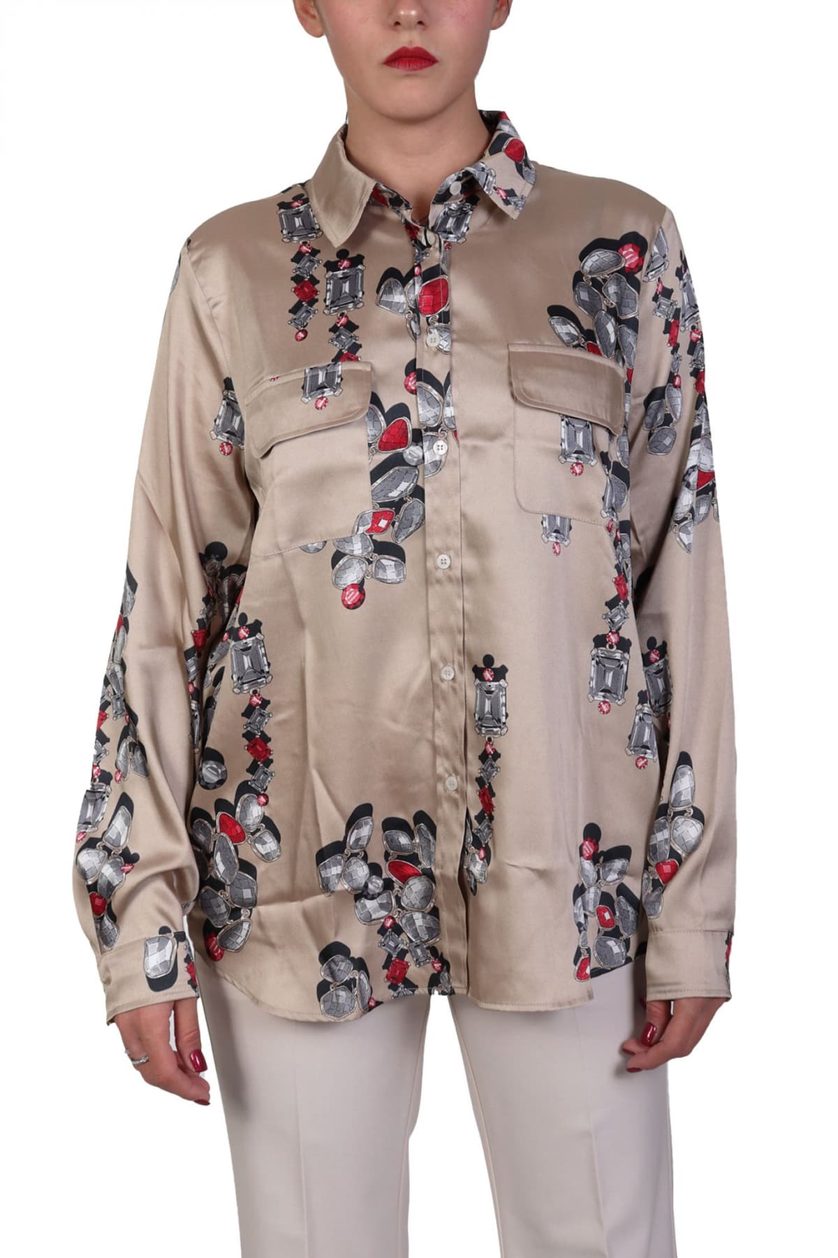 Women's Shirts Marella Brown