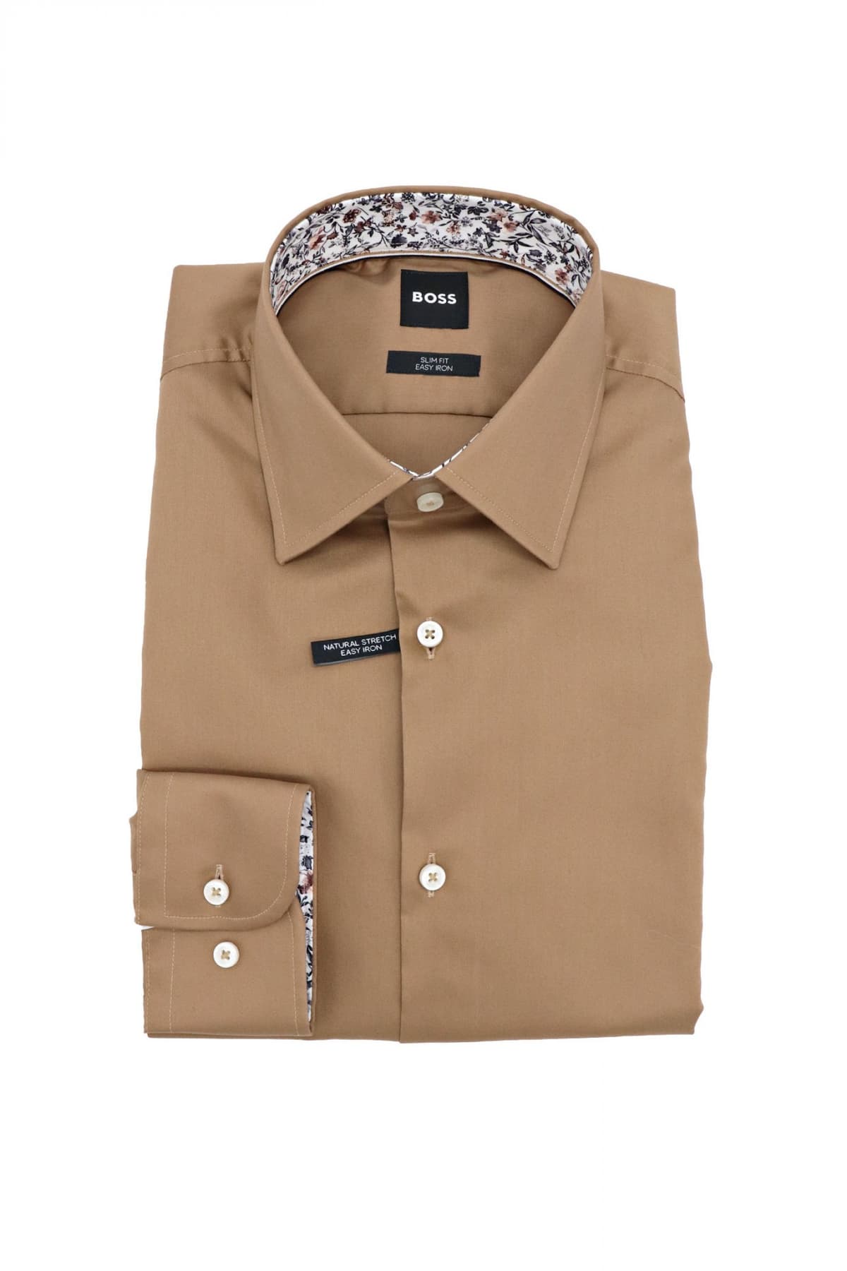 Men's Shirts Boss Beige