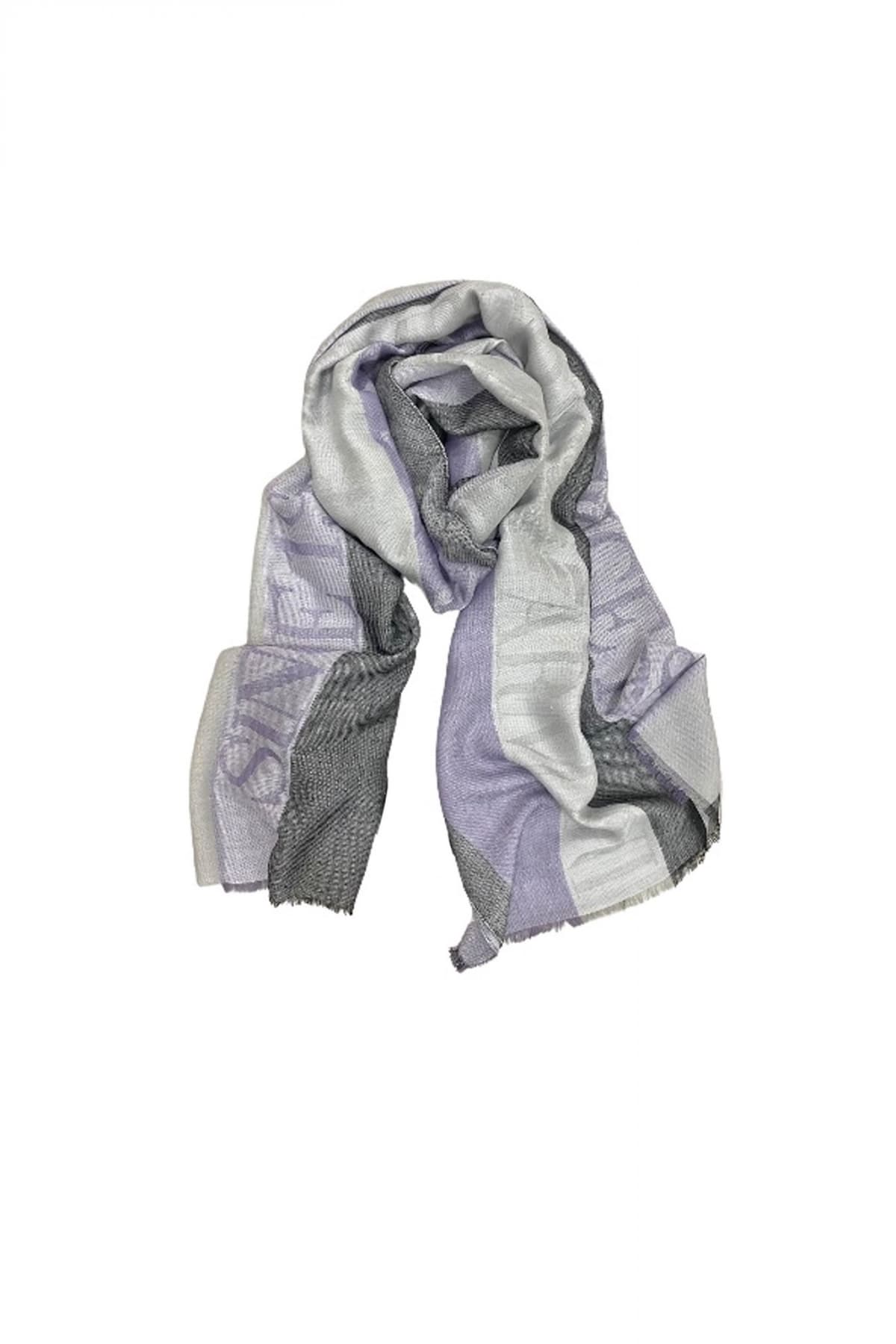 EMPORIO ARMANI ΕΣΑΡΠΑ LOGO ΡΙΓΕ ΛΙΛΑ