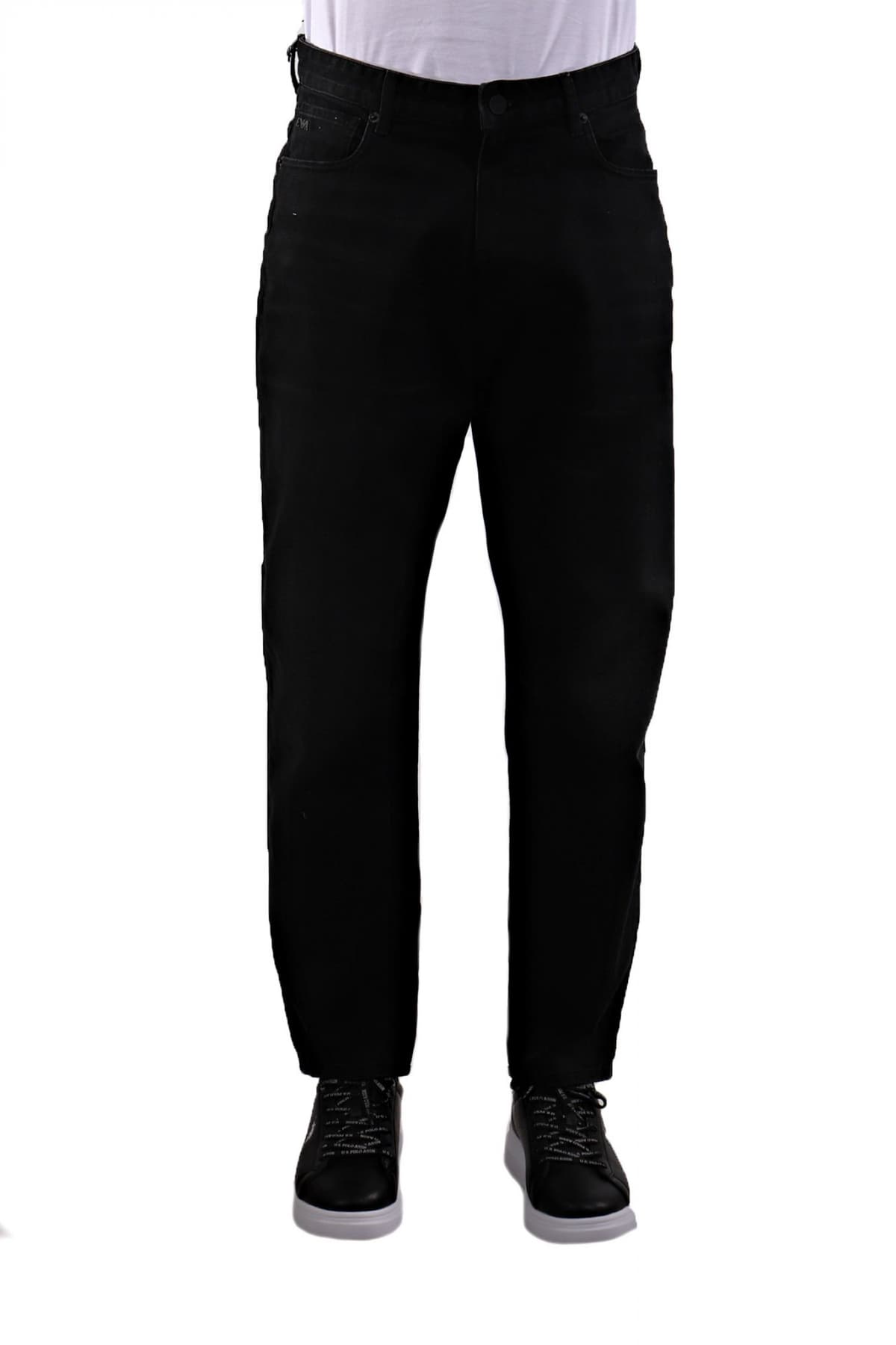 EMPORIO ARMANI ΠΑΝΤΕΛΟΝΙ JEANS J79 LOOSE FIT ΜΑΥΡΟ