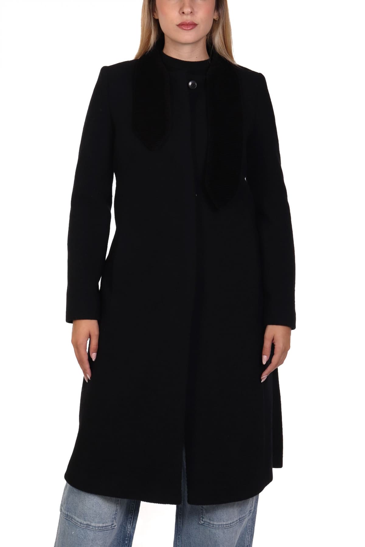 Women's Coats Emporio Armani Black