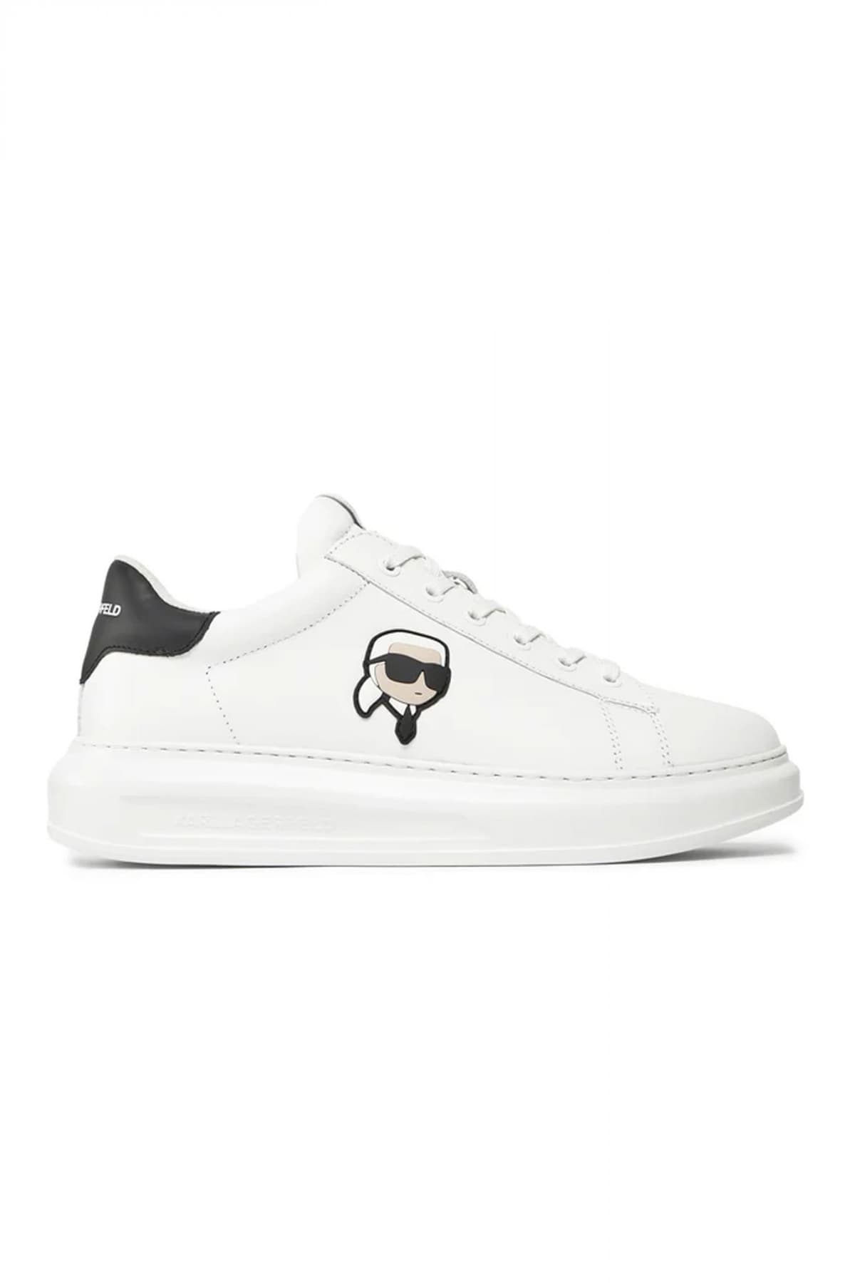 KARL LAGERFELD ΠΑΠΟΥΤΣΙΑ SNEAKERS KAPRI KARL IKONIC 3D LACE ΜΑΥΡΟ