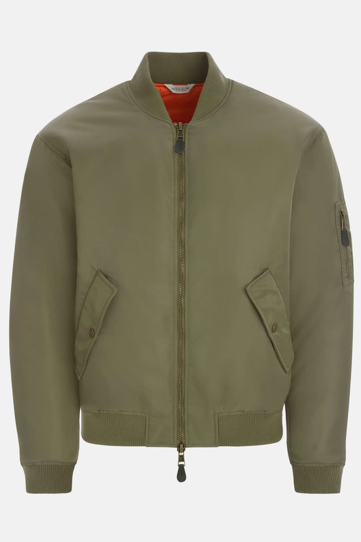 Men's Jackets & Coats Guess Jeans Khaki