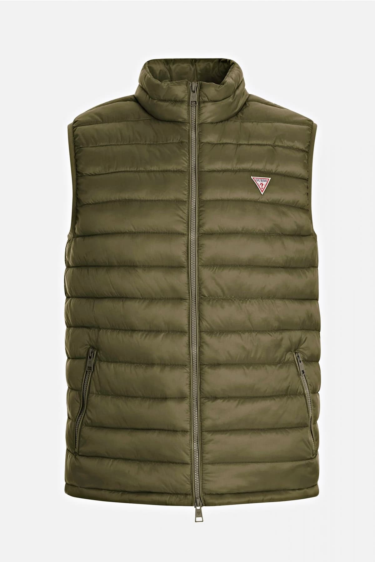 GUESS JEANS ΜΠΟΥΦΑΝ ΑΜΑΝΙΚΟ LOGO ΧΑΚΙ