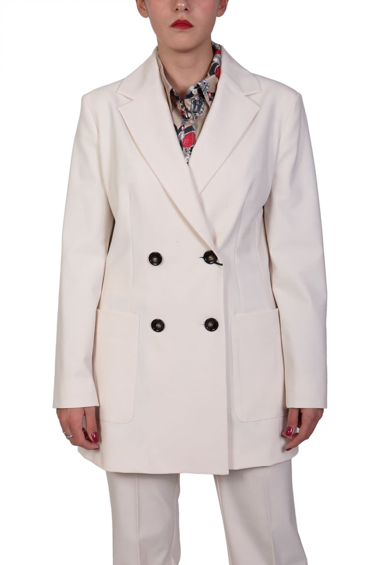 Women's Blazers Marella Ecru