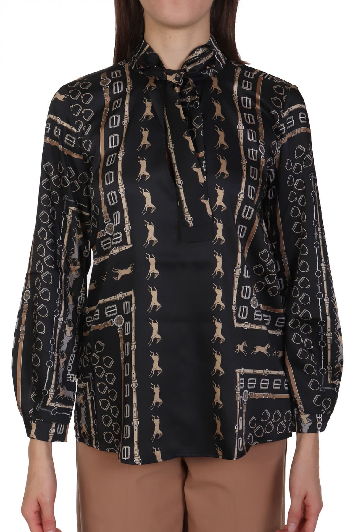 MARELLA EMME ΜΠΛΟΥΖΑ CALA ΕΜΠΡΙΜΕ ΜΑΥΡΟ