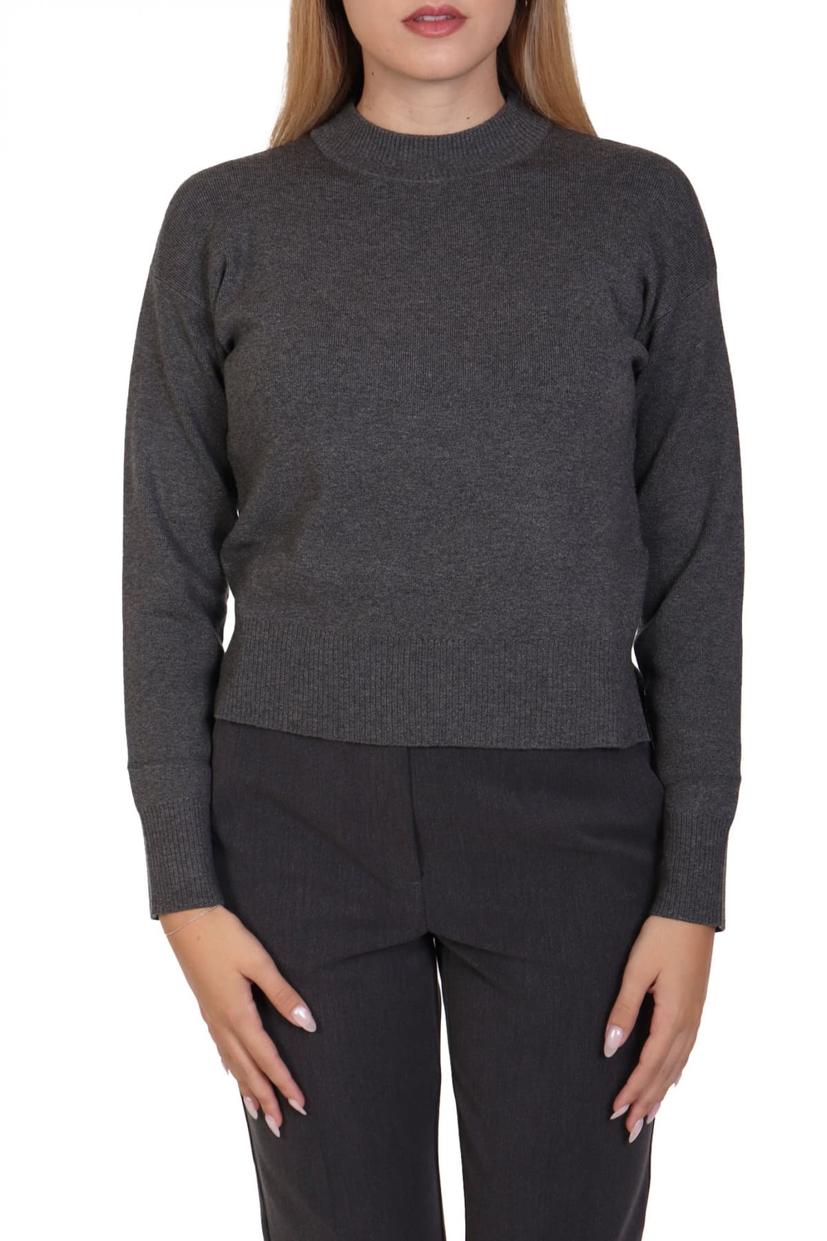 MARELLA EMME ΜΠΛΟΥΖΑ AGNELLI ΠΛΕΚΤΗ ΜΑΥΡΟ