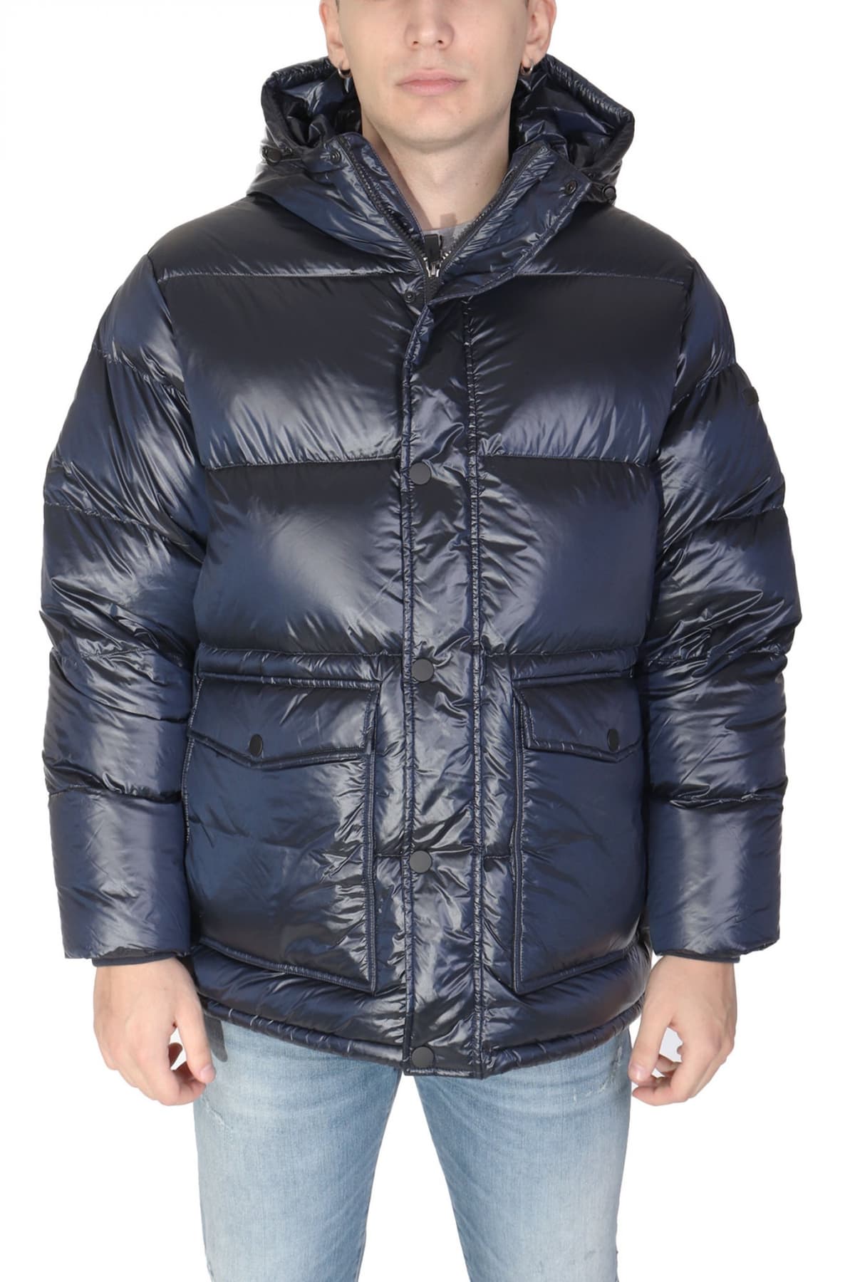 Men's Jackets & Coats Armani 7 Blue