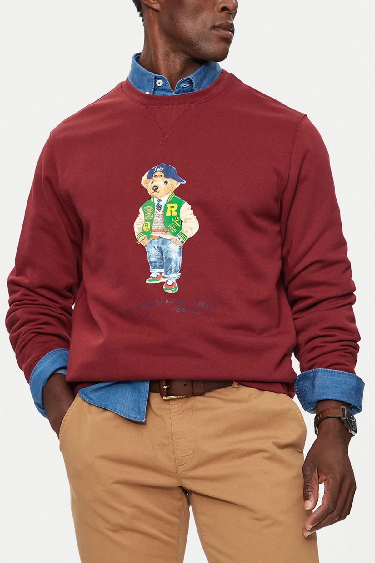 Men's Sweatshirts Ralph Lauren Bordeaux