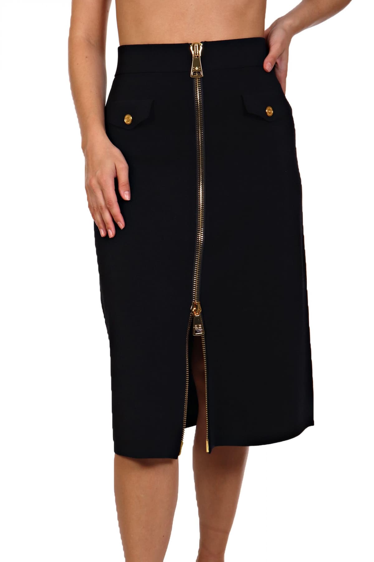 ELISABETTA FRANCHI ΦΟΥΣΤΑ ΙΣΙΑ ΦΕΡΜΟΥΑΡ ΜΑΥΡΟ