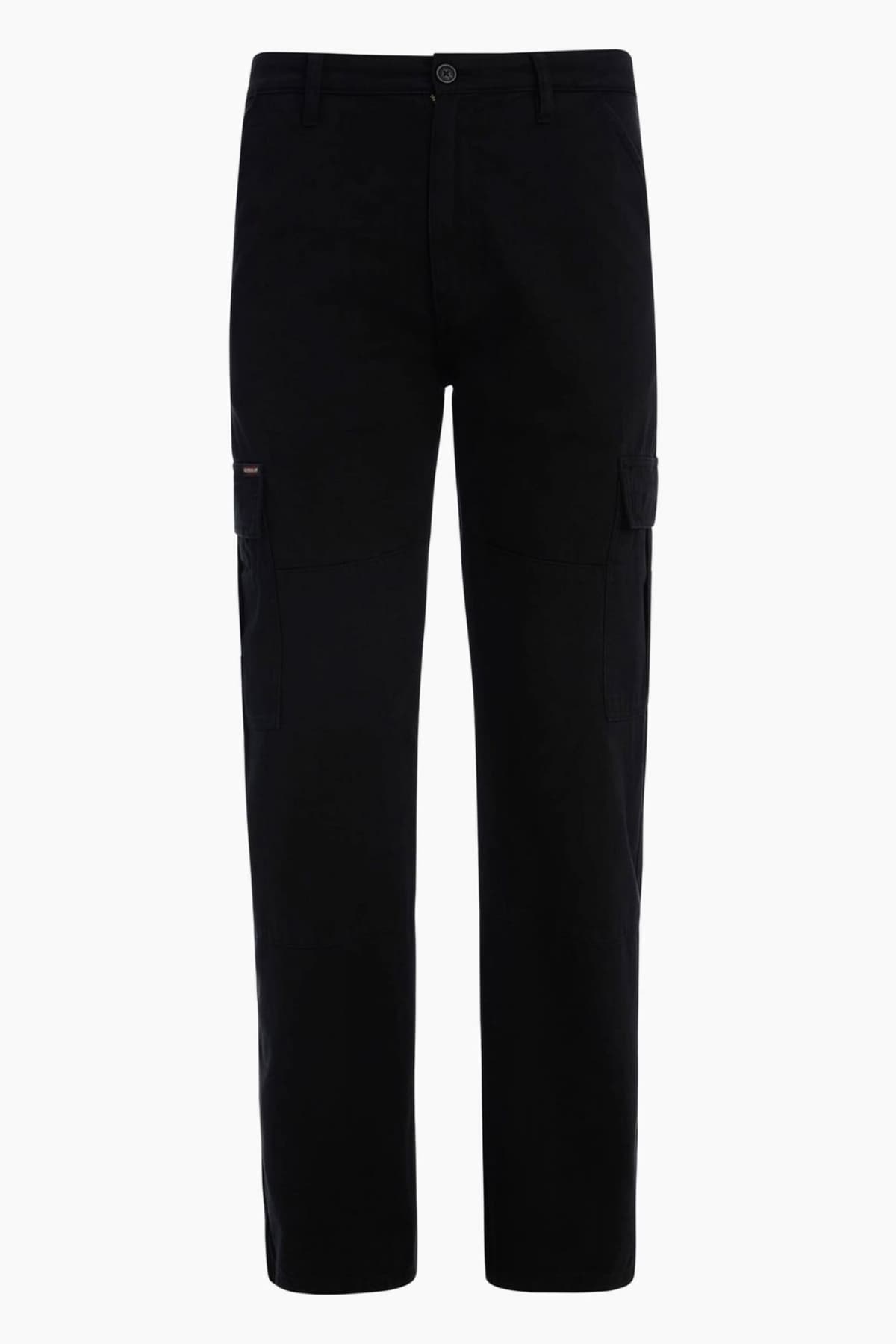 GUESS JEANS ΠΑΝΤΕΛΟΝΙ CARGO ΜΑΥΡΟ