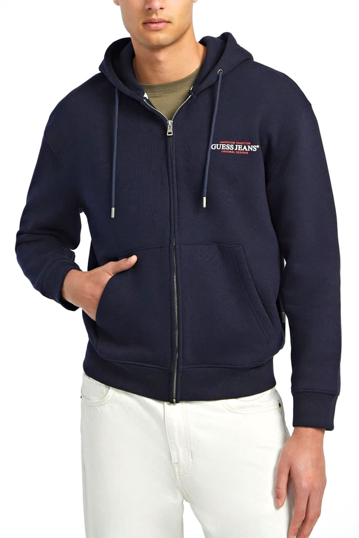 Men's Sweatshirts Guess Jeans Blue