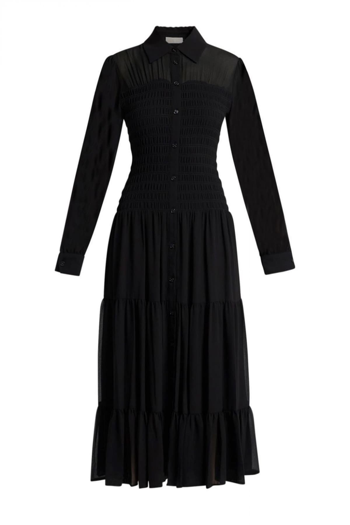 MICHAEL KORS ΦΟΡΕΜΑ MAXI ΒΟΛΑΝ ΣΟΥΡΑ ΣΤΗΝ ΜΕΣΗ ΜΑΥΡΟ