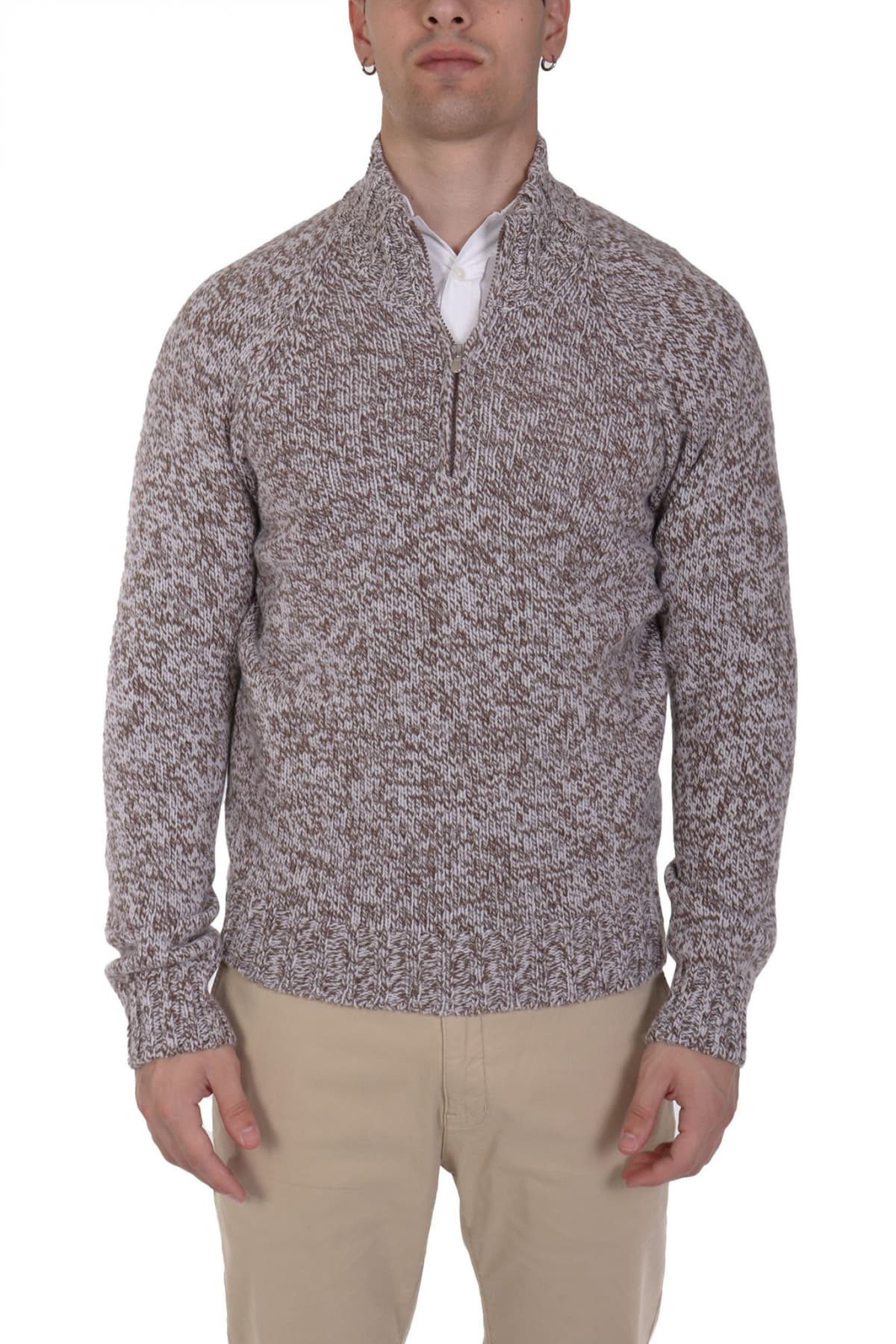 GRAN SASSO ΠΛΕΚΤΟ HALFZIP ΚΑΦΕ