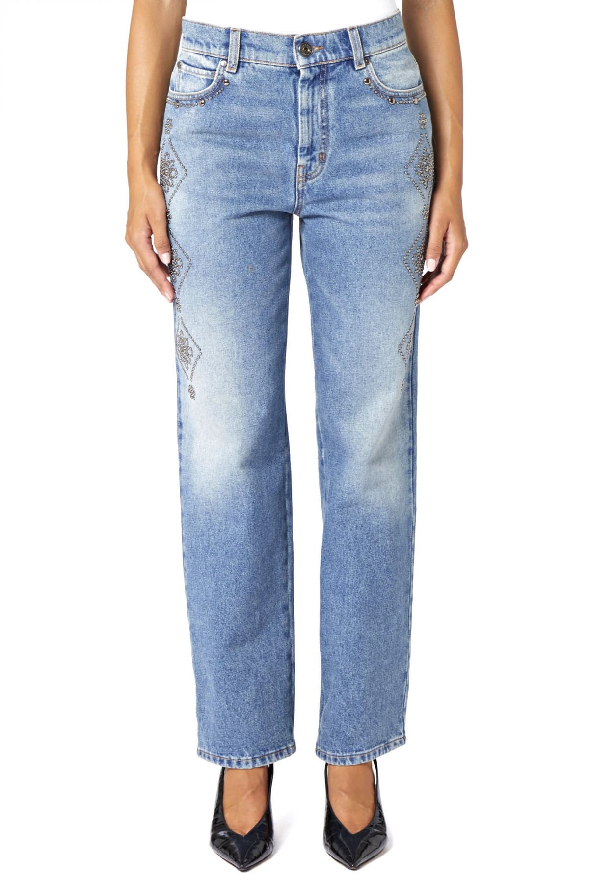 MAX MARA WEEKEND JEANS GATTI ΤΡΟΥΚΣ DENIM ΜΠΛΕ