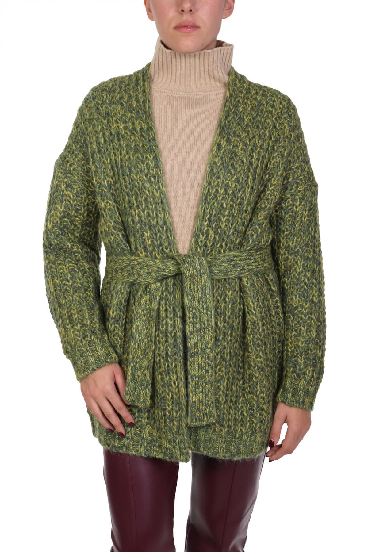 Women's Cardigans Max Mara Weekend Green