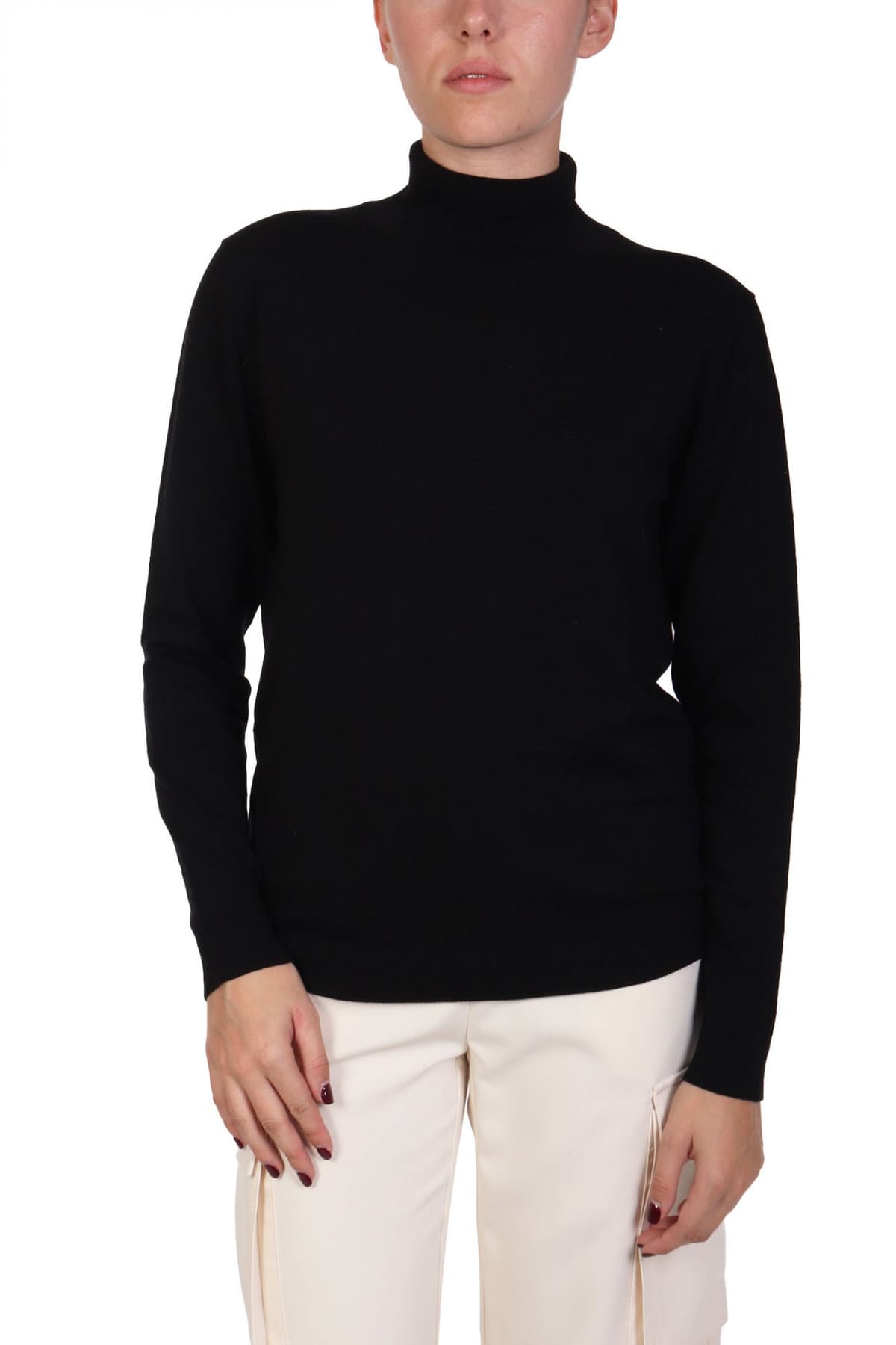 MAX MARA WEEKEND ΠΛΕΚΤΟ KIKU ΛΟΥΠΕΤΟ ΜΑΥΡΟ