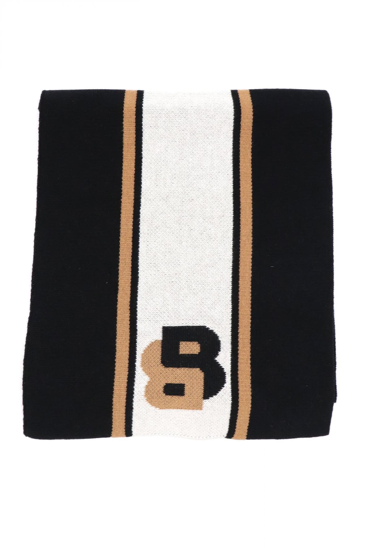 BOSS ΚΑΣΚΩΛ ELIAS_SCARF ΜΑΥΡΟ