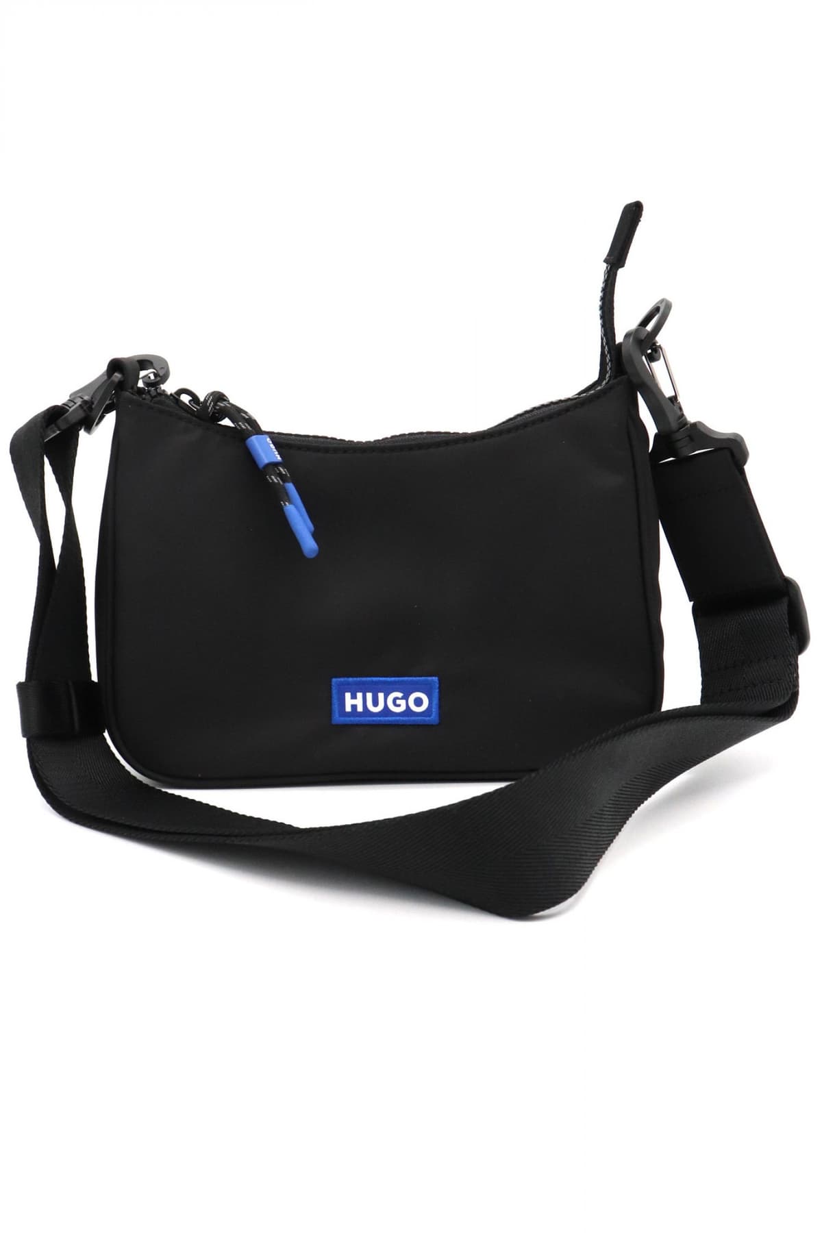 HUGO BLUE ΤΣΑΝΤΑ CROSSOBODY VYTAL 2.0_HOBO ΜΑΥΡΟ