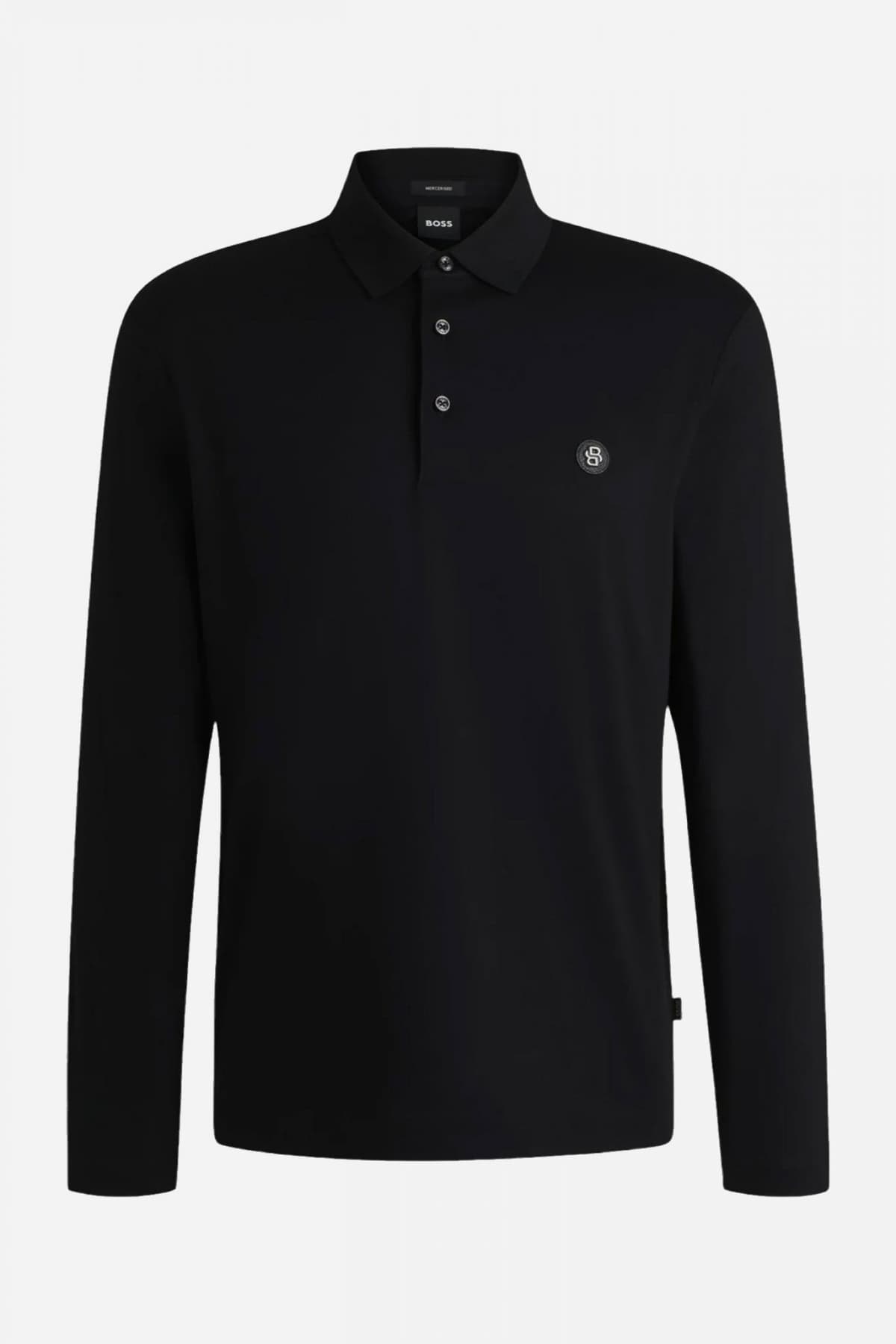 Πόλο με μακριά μανίκια BOSS C-Paley 01