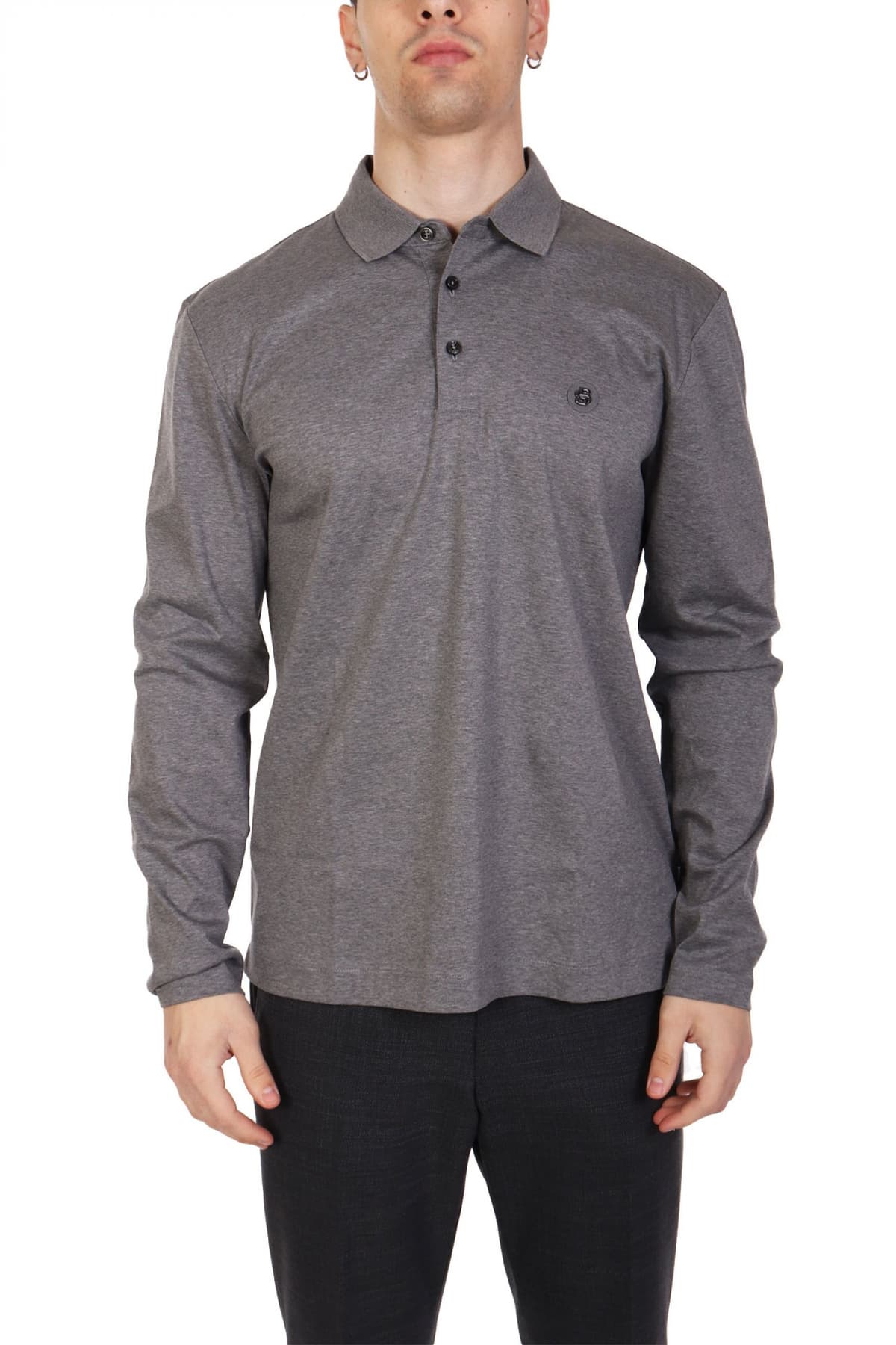 Πόλο με μακριά μανίκια BOSS C-Paley 01