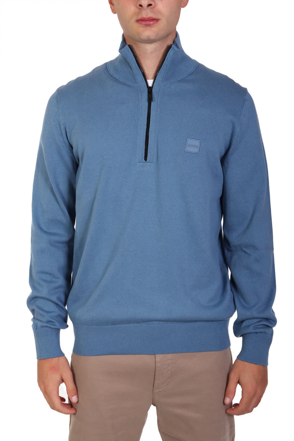 Men's Knitwear Boss Blue