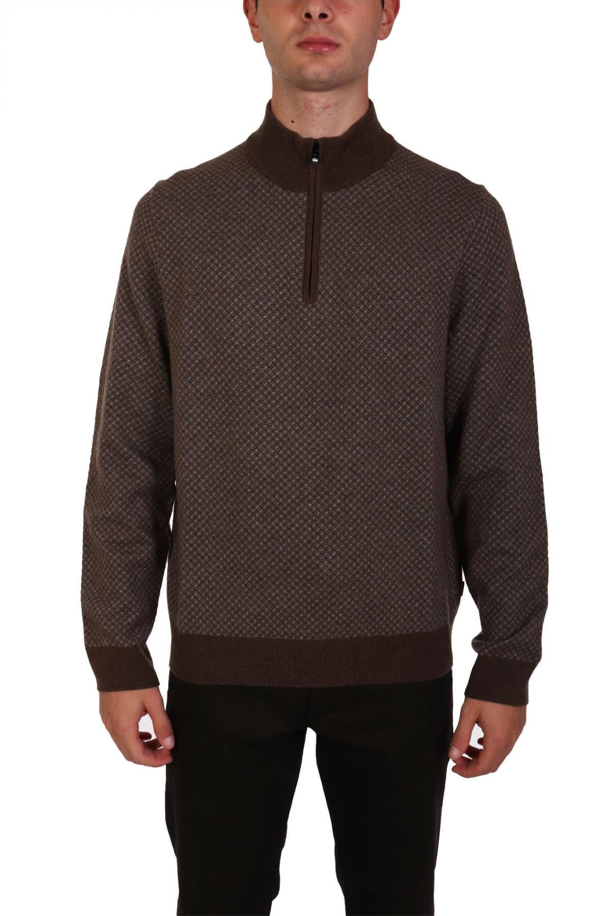Men's Knitwear Boss Khaki
