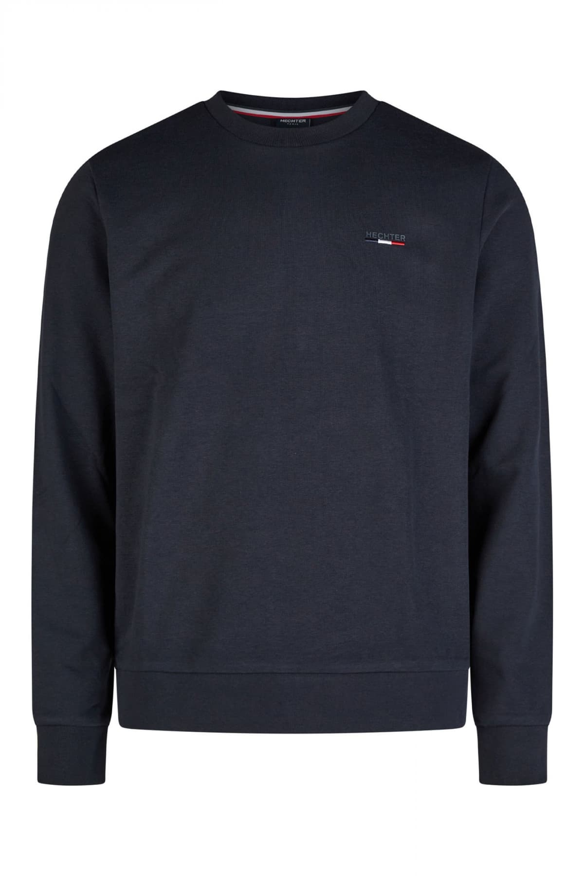 HECHTER ΦΟΥΤΕΡ CREWNECK LOGO ΜΠΛΕ ΣΚΟΥΡΟ