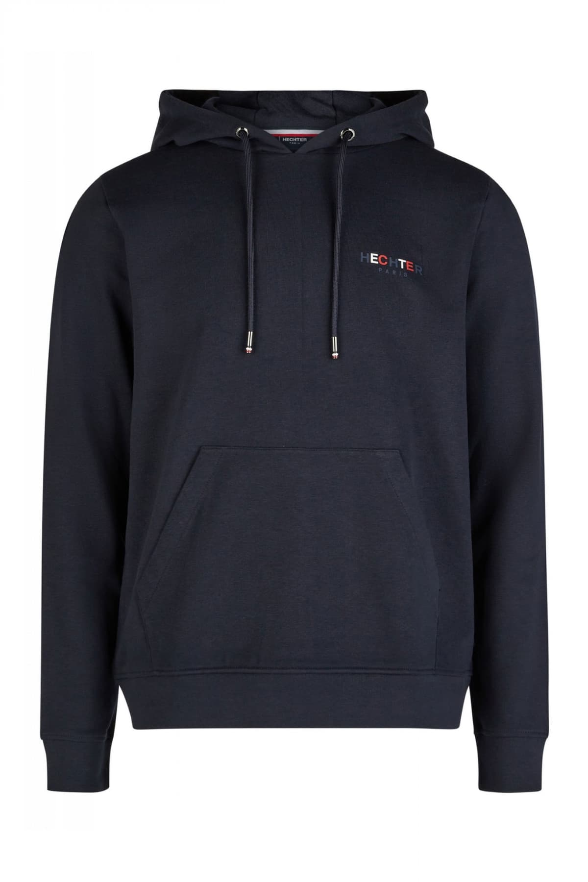 HECHTER ΦΟΥΤΕΡ HOODIE LOGO ΜΠΛΕ ΣΚΟΥΡΟ