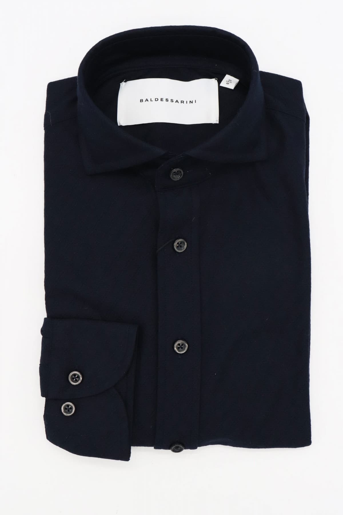 BALDESSARINI ΠΟΥΚΑΜΙΣΟ ΜΙΚΡΟΣΧΕΔΙΟ HUGH-1 ΜΠΛΕ