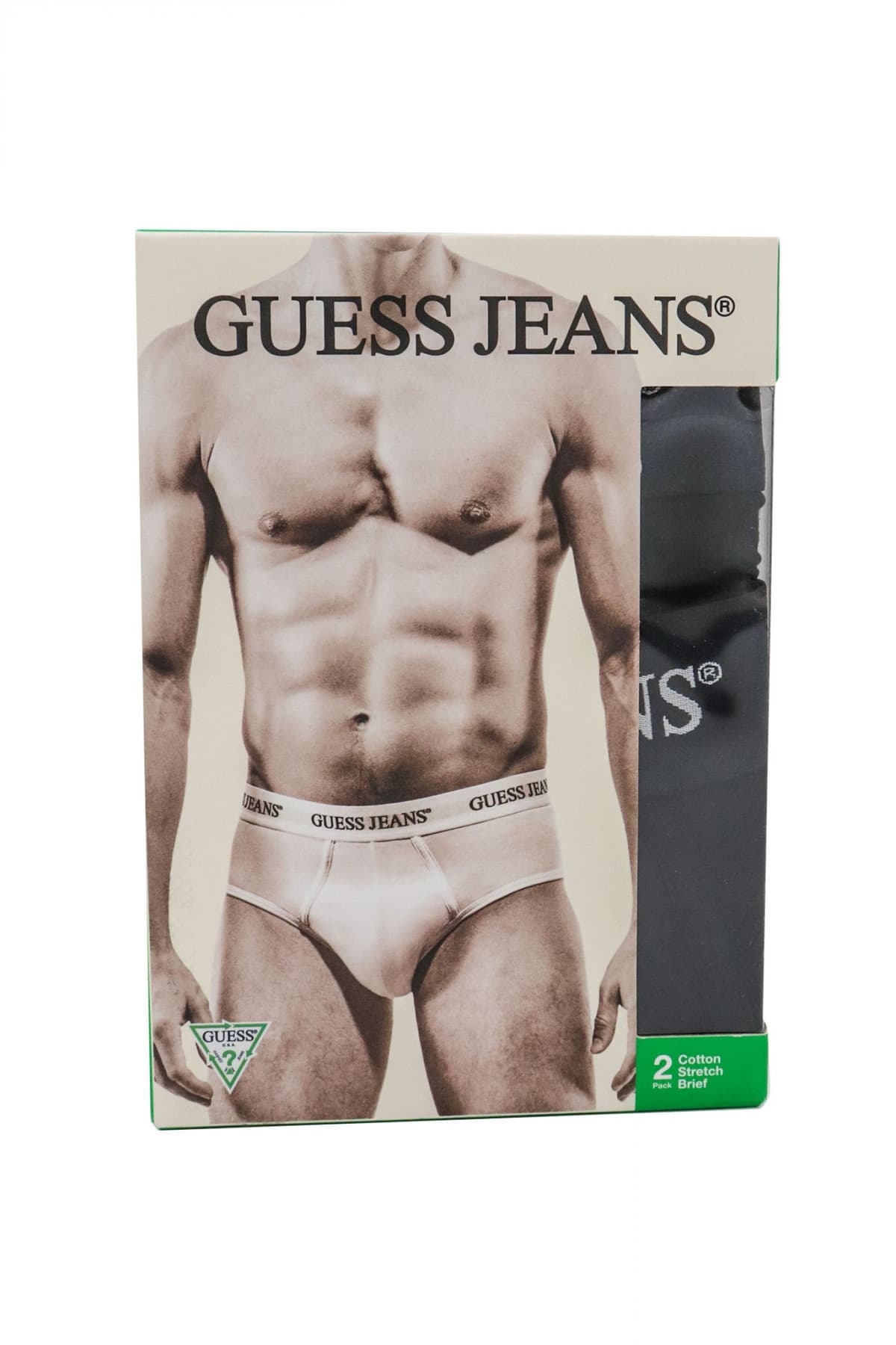 GUESS JEANS ΣΕΤ ΕΣΩΡΟΥΧΑ 2PACK COTTON STRETCH BRIEF ΜΠΛΕ