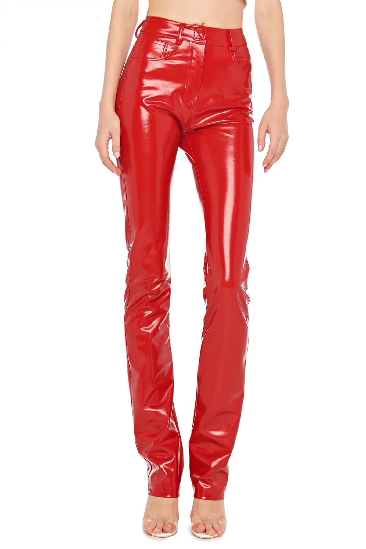 Women's Jeans Norma Kamali Red