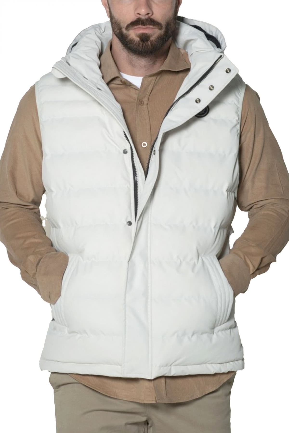 Men's Vests Dors White