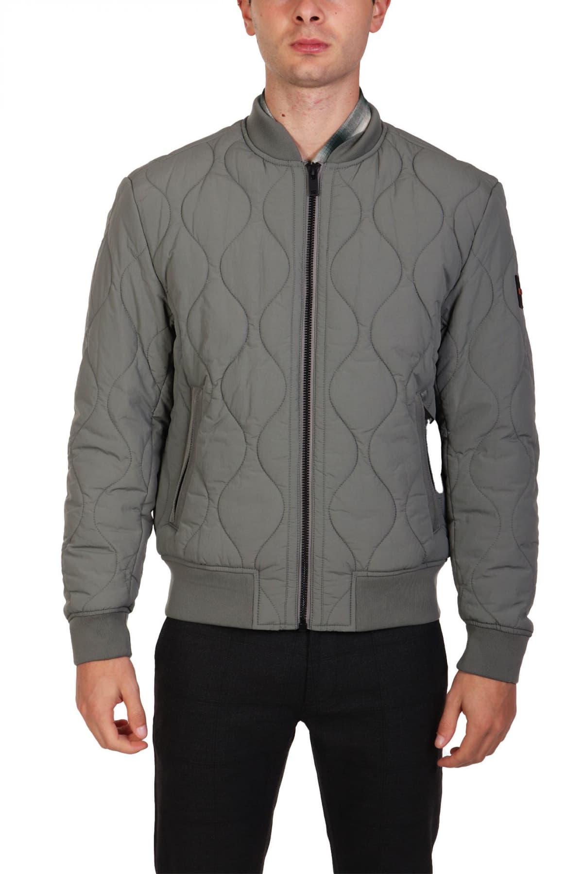Men's Jackets & Coats Boss Gray