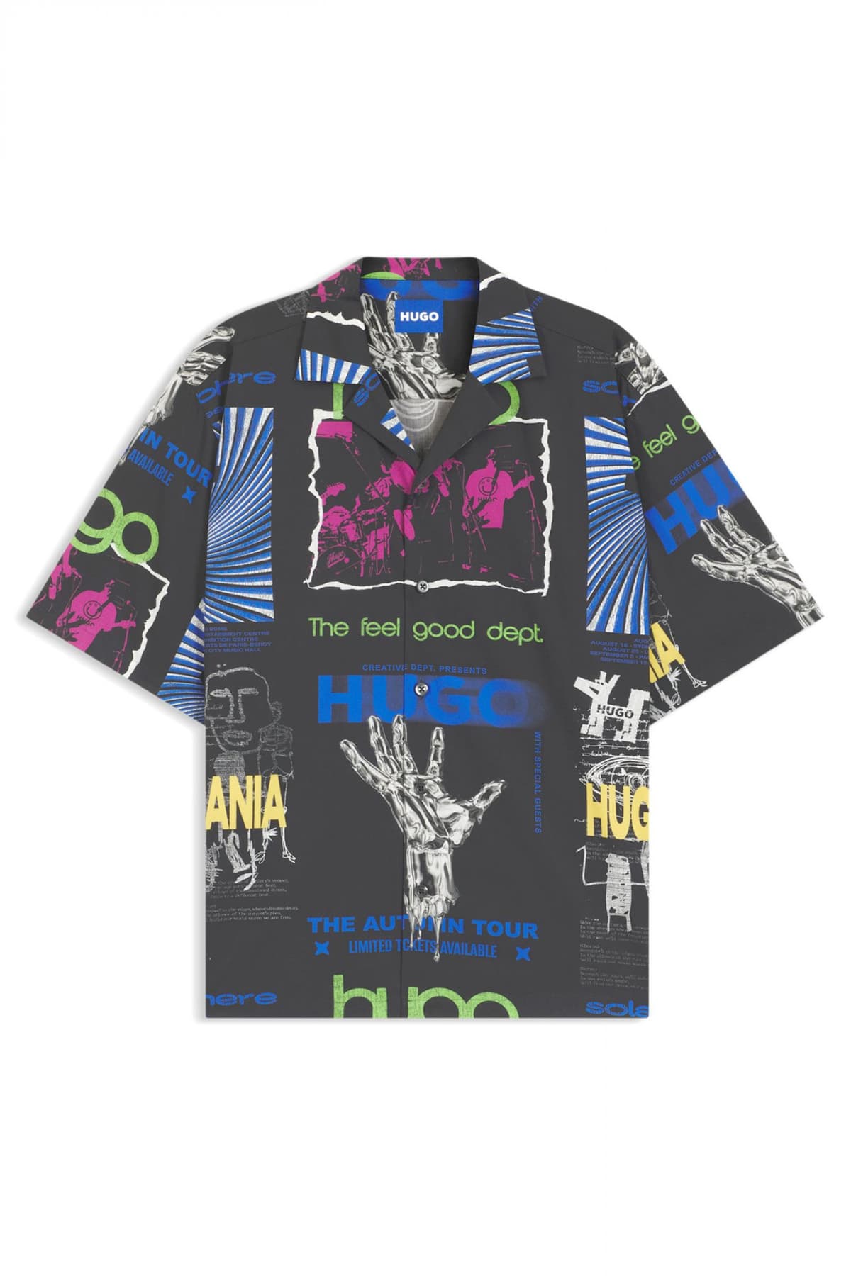 Men's Shirts Hugo Blue Blue