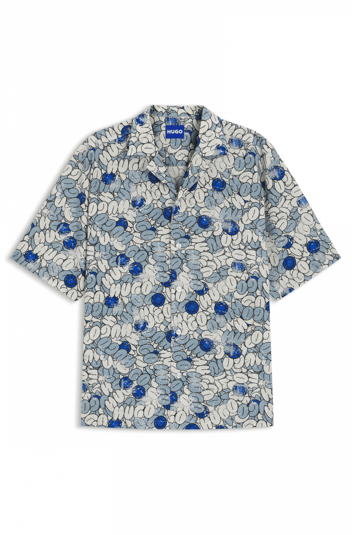 Men's Shirts Hugo Blue Blue