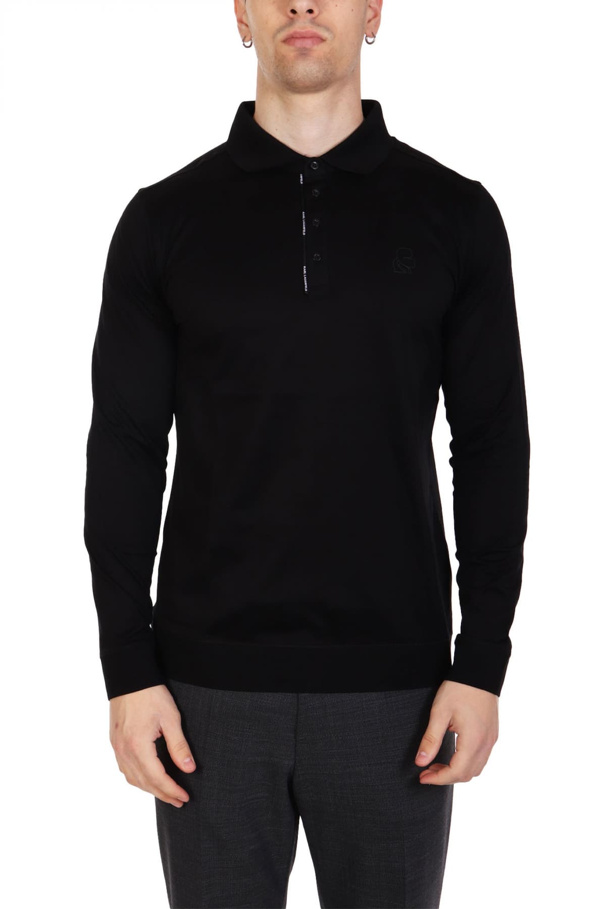 Men's Polo Shirts Karl Lagerfeld Blue