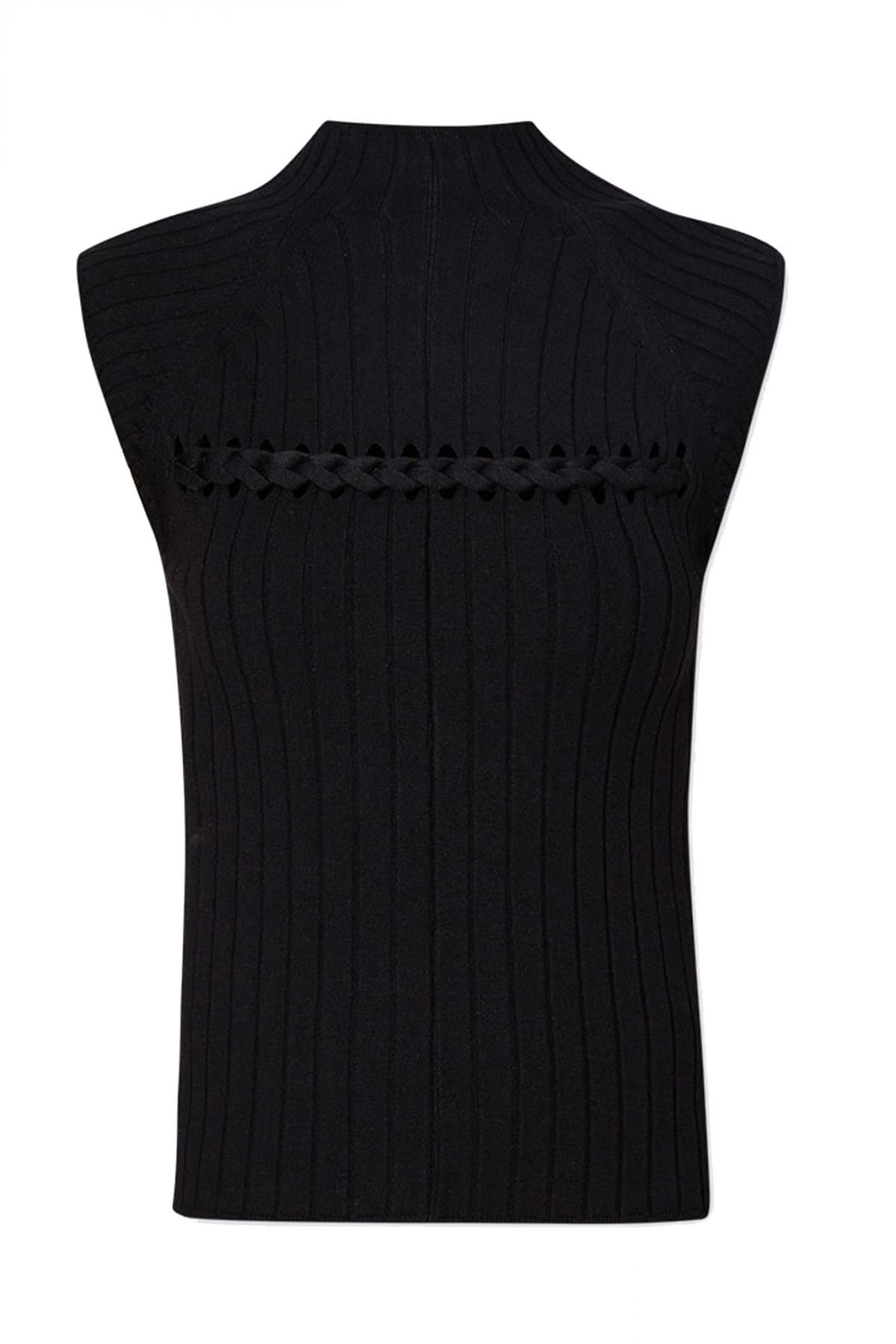 LIU-JO ΠΛΕΚΤΟ ΛΟΥΠΕΤΟ ΜΑΥΡΟ