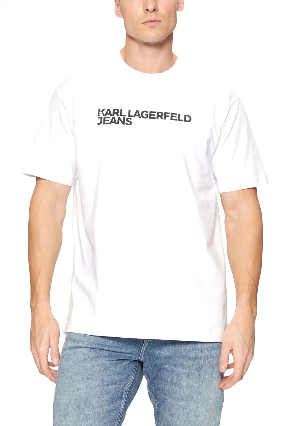 Men's T-Shirts Karl Lagerfeld White