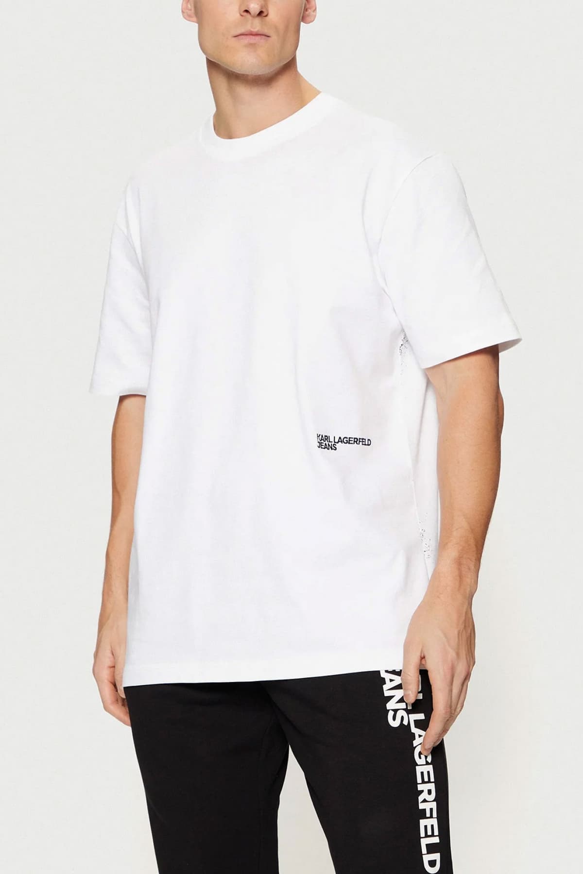 Men's T-Shirts Karl Lagerfeld Jeans White