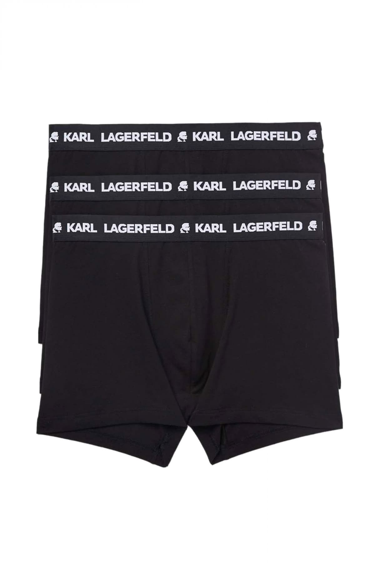 KARL LAGERFELD ΕΣΩΡΟΥΧΑ 3PACK TRUNK LOGO ΛΕΥΚΟ-ΓΚΡΙ-ΜΑΥΡΟ