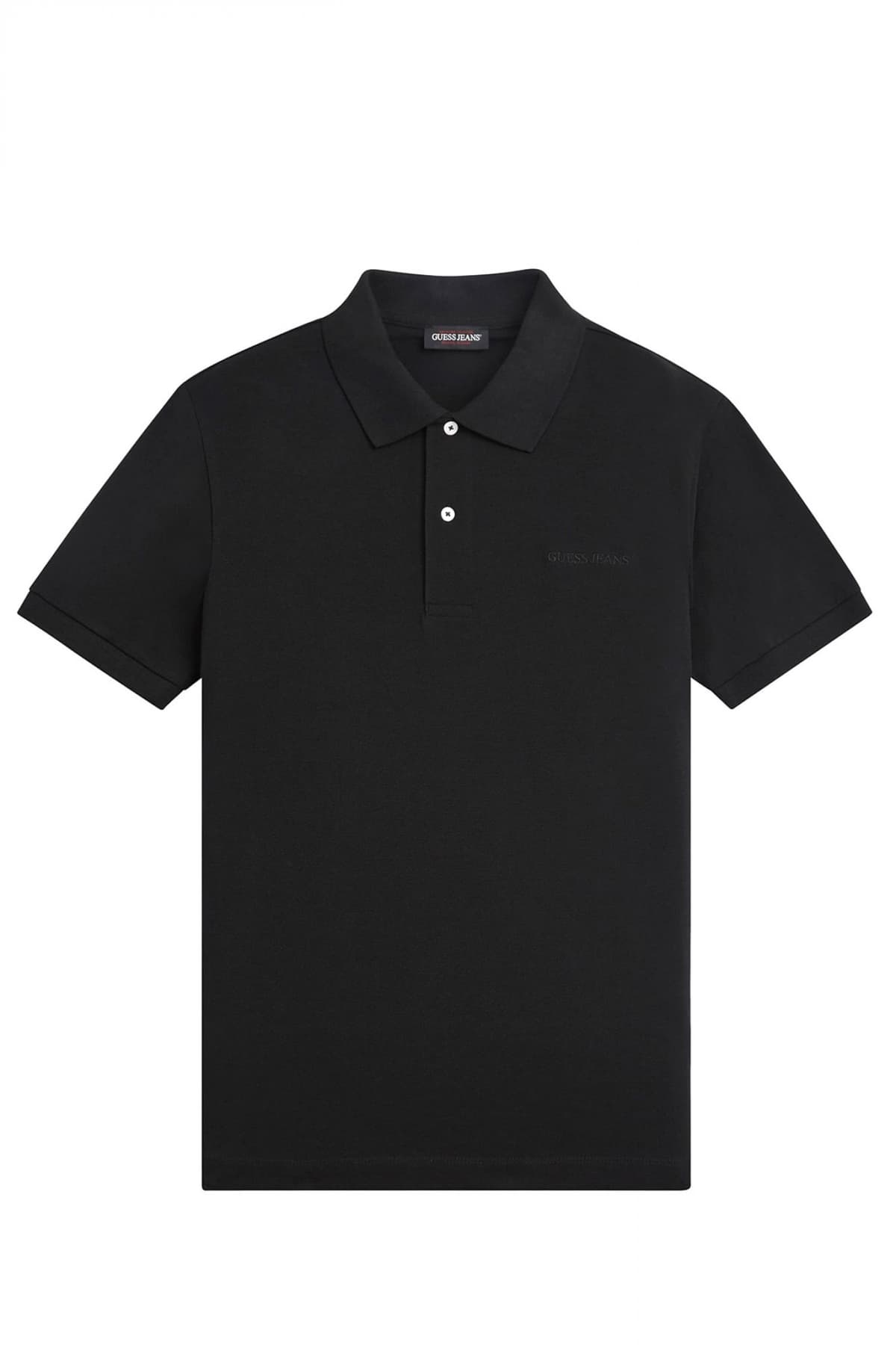 GUESS JEANS POLO LOGO ΕΚΡΟΥ