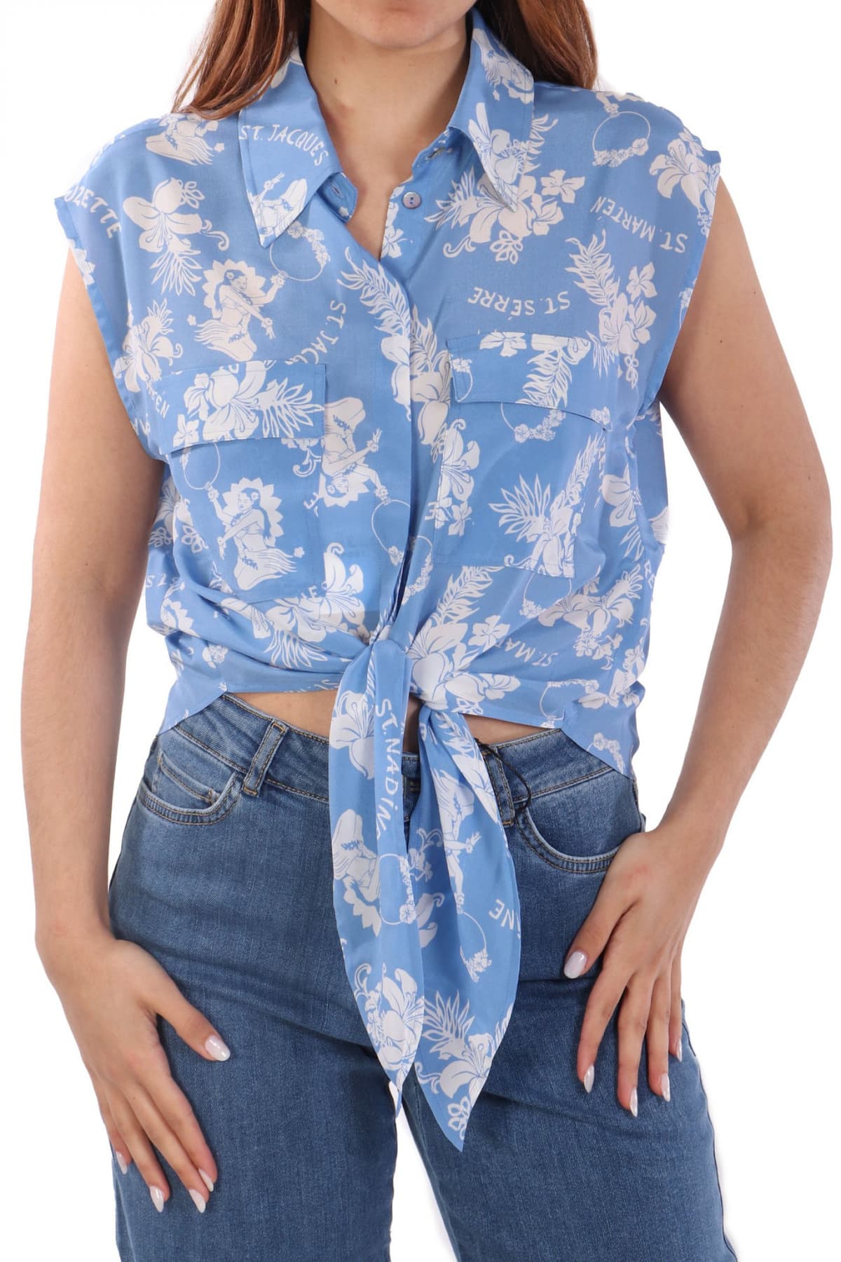 Women's Shirts Marella Blue