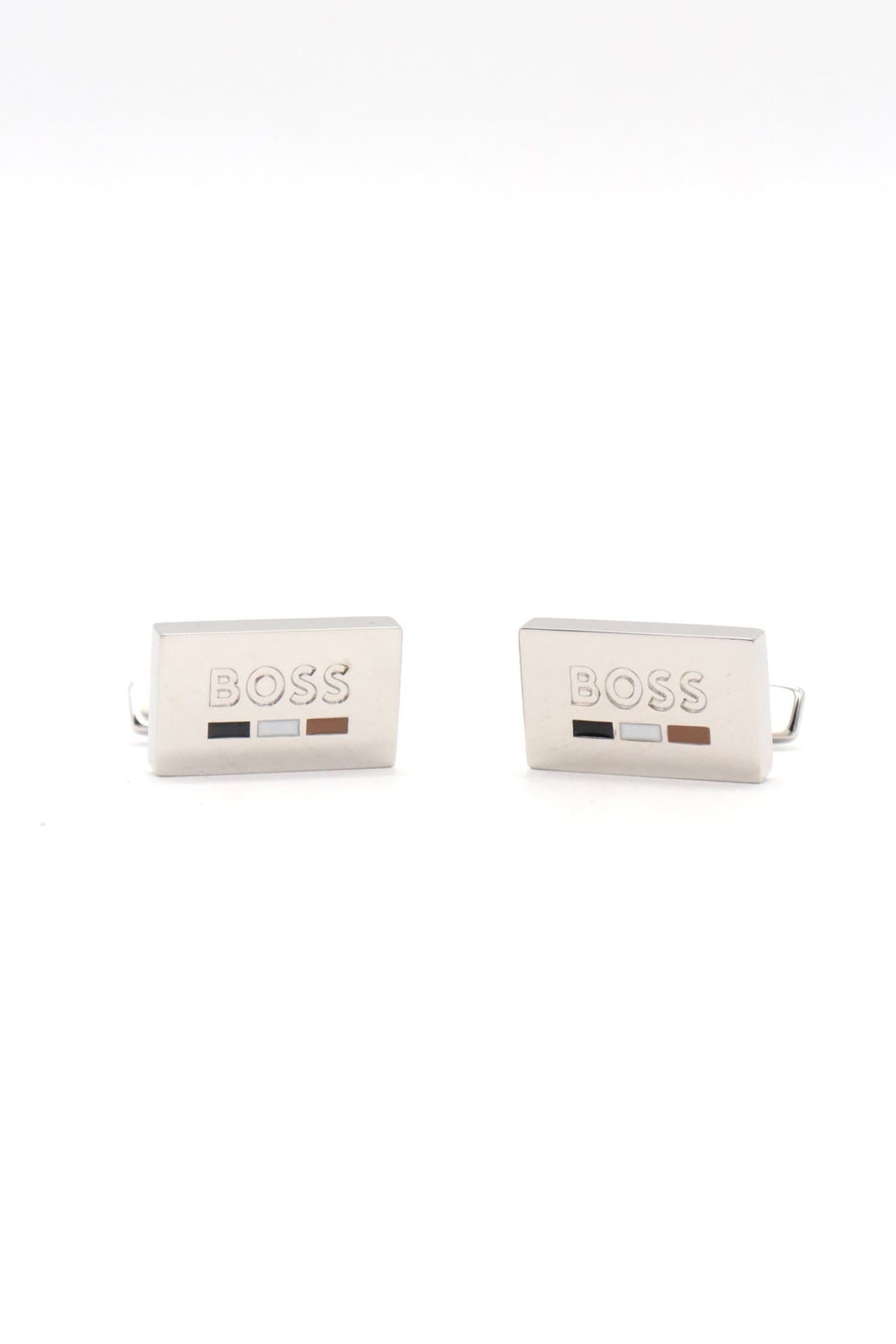 Men's Cufflinks Boss Silver