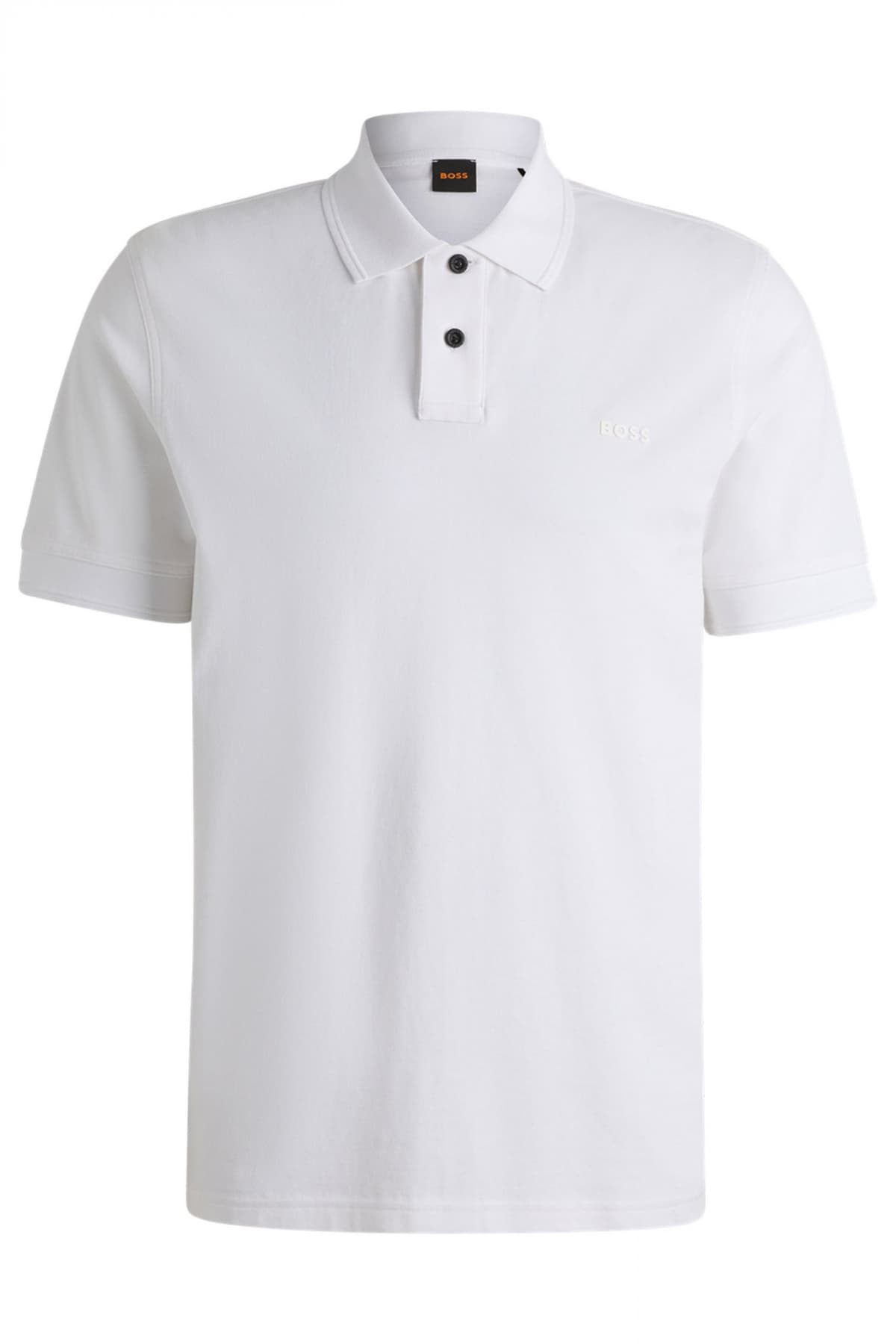 Men's Polo Shirts Boss White