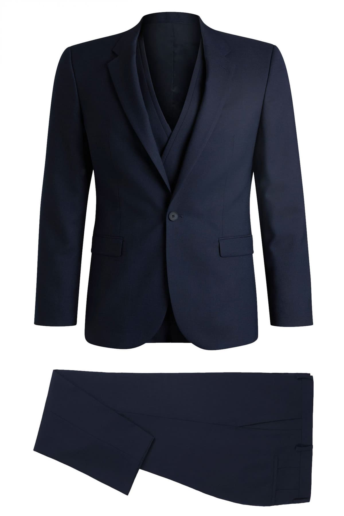 Men's Suits Hugo Black